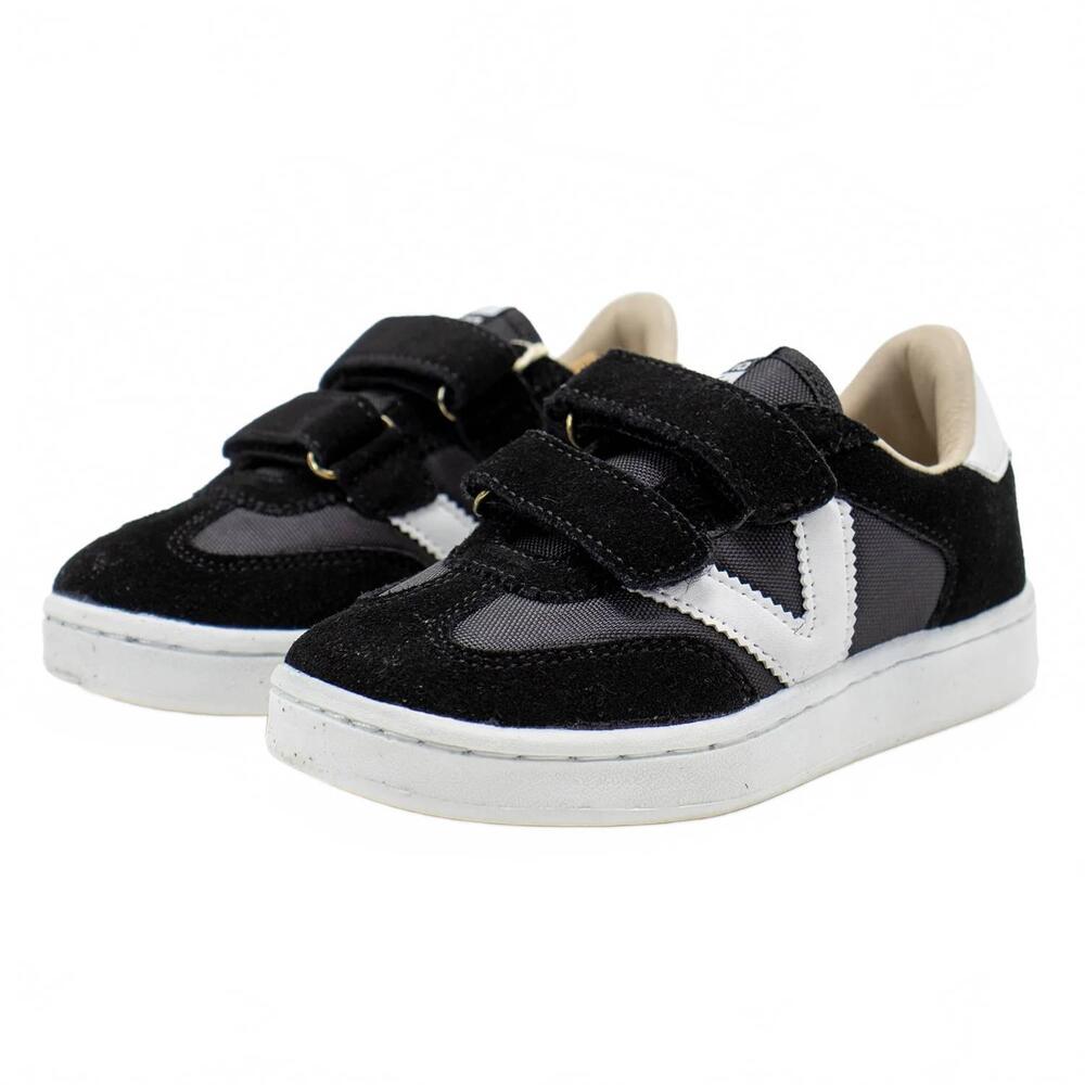 NEW VICTORIA boy's milas sneakers in negro
